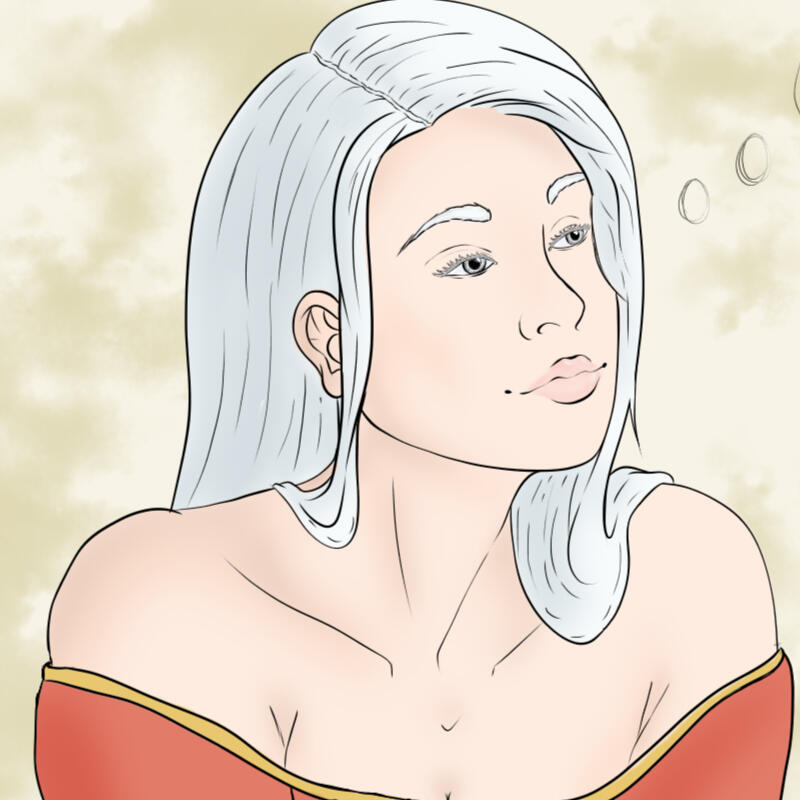 Daydreaming Female Echani